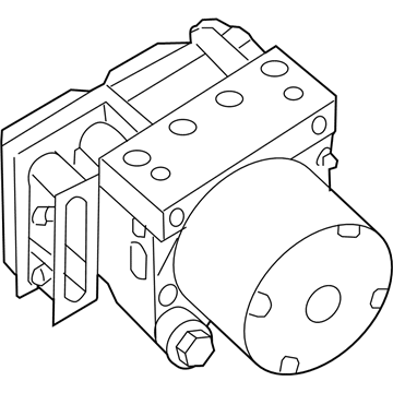 Nissan 47660-6MM1B Actuator & Ecu Assy-Antiskid