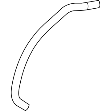 Toyota 16296-36010 By-Pass Hose