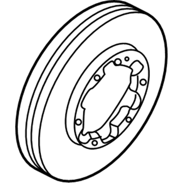 Nissan 40206-6W500 Rotor-Disc Brake, Front