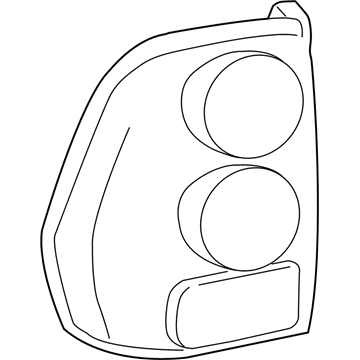 GM 15131576 Tail Lamp Assembly