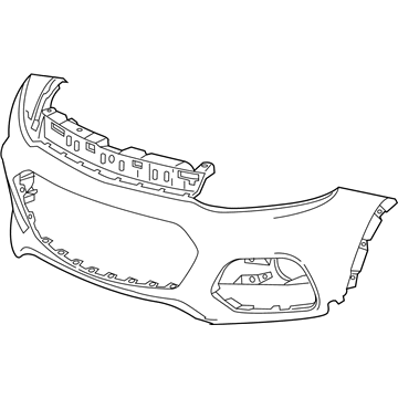 GM 42537718 Bumper Cover