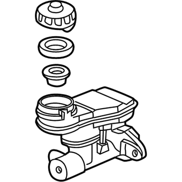 Honda 46100-S5D-A51 Master Cylinder Assembly