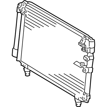 Lexus 88460-50181 CONDENSER Assembly