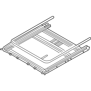 Hyundai 81620-4D000 Frame Assembly-SUNROOF