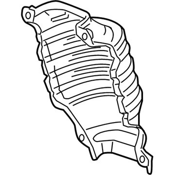 Acura 18120-RV0-A00 Cover A, Front Primary Converter