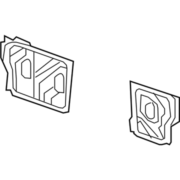 Mopar 68001889AA Frame-Rear Seat Back