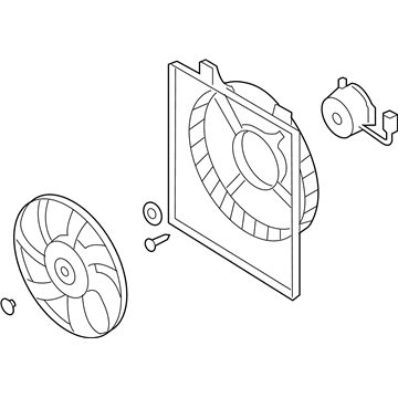 Hyundai 97730-2B100 Blower Assembly-Conderser