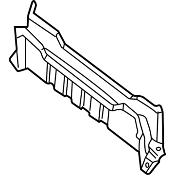 Hyundai 65630-3C100 Member Assembly-Rear Floor, Center