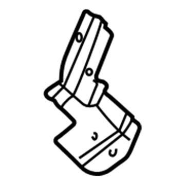 Hyundai 65551-38000 Reinforcement Assembly-Rear Seat Belt A