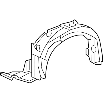 Lexus 53805-53060 Shield Sub-Assembly, Fender