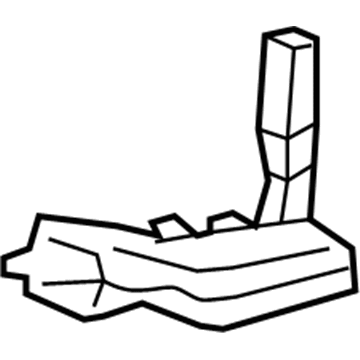 Lexus 53208-53070 Duct, Cool Air Intake, No.2