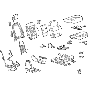 GM 84924622 Headrest