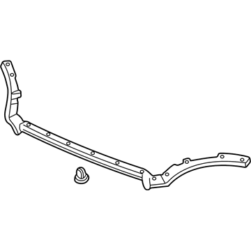 Honda 74142-S04-G10 Rubber, Hood Seal