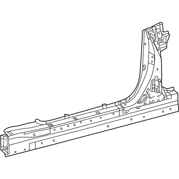 Lexus 61402-53903 Panel Sub-Assy, Rocker, Outer LH