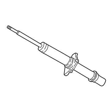 Acura 51606-S0K-A52 Shock Absorber Unit, Left Front