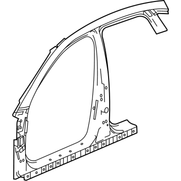 Acura 04635-TGV-A20ZZ Panel, Right Front (Outer)