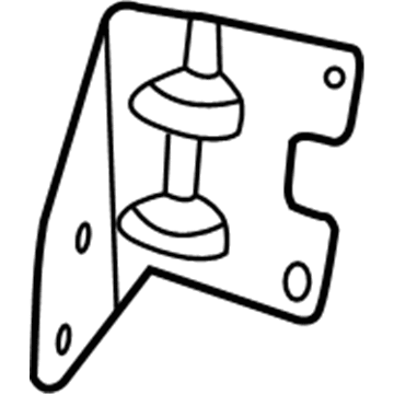 Mopar 68170627AA Bracket-Hood Release