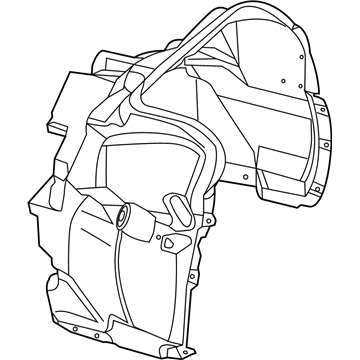 Mopar 68139708AH Shield-Splash