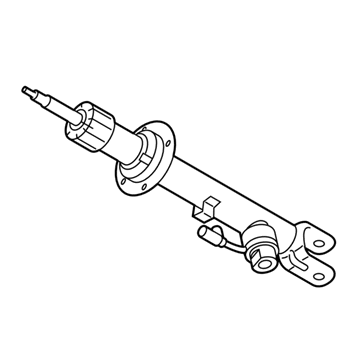Hyundai 54606-B1250 Front Right-Hand Shock Absorber Assembly