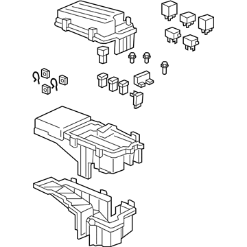 Honda 38250-SJC-A13 Box Assembly, Relay