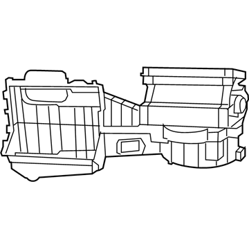 Mopar 68089569AA Housing-Blower Motor