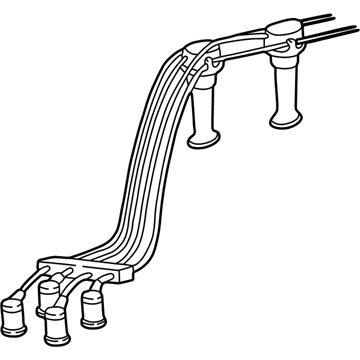 Ford 5S4Z-9D930-AG Fuel Charge Wire Assembly