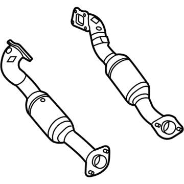 GM 92281941 Converter & Pipe