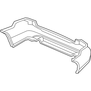 Honda 04715-SDB-A80ZZ Face, Rear Bumper (Dot)