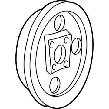 GM 18012021 Plate, Rear Brake Backing (LH)