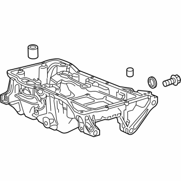 Honda 11200-64A-A00 PAN ASSY-, OIL