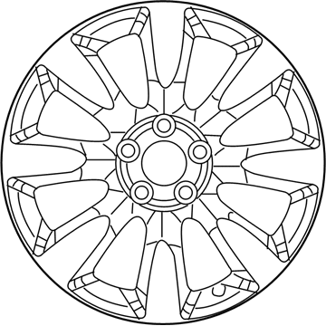 Infiniti D0300-EJ73A Aluminum Wheel