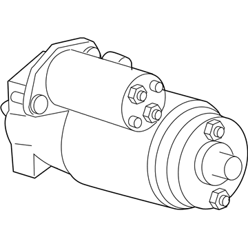 Nissan 2330M-8Y000RW Motor Assembly-Starter REMAN