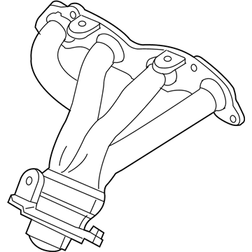 Honda 18100-PZD-A00 Manifold, Exhuast