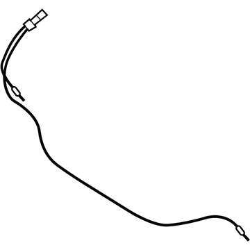 Infiniti 65620-JL01A Hood Lock Control Cable Assembly