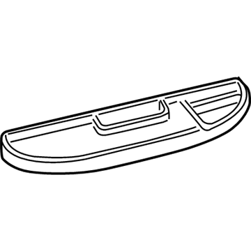 GM 10435402 ARMREST, Rear Side Door Armrest