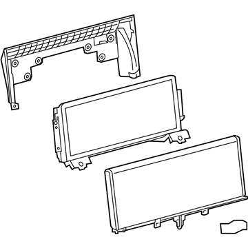 Lexus 83290-60400 Meter Assembly, ACCESSOR