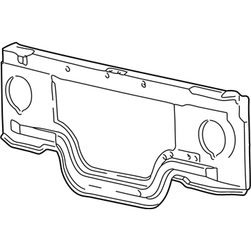 Ford 4C2Z-16138-AA Radiator Support