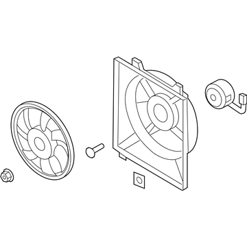 Hyundai 25380-2B000 Blower Assembly