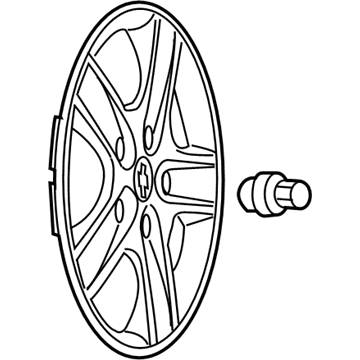 GM 9596266 Wheel Cover