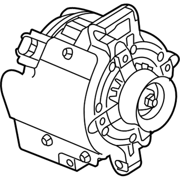 GM 84009372 Alternator