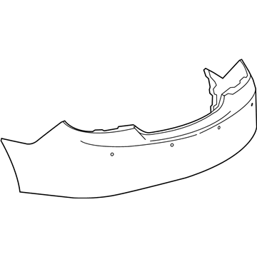 GM 20878636 Bumper Cover