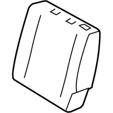 Toyota 71652-12A10 Seat Back Pad