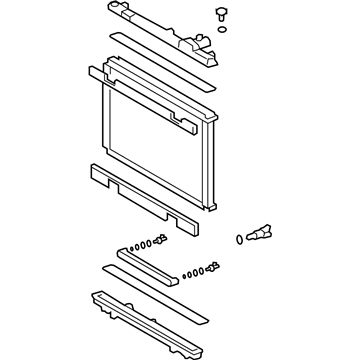 Lexus 16400-38H10 Radiator Assembly