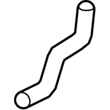 Lexus 16572-38121 Hose, Radiator, NO.2