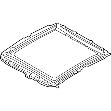BMW 54-10-7-481-650 Panoramic Roof, Frame