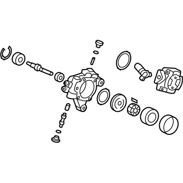 Honda 06561-RTA-505RM Pump, Reman