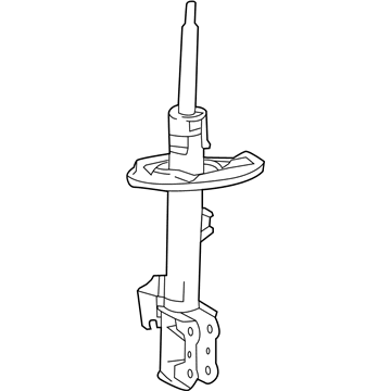 Lexus 48520-80654 ABSORBER Assembly, Shock