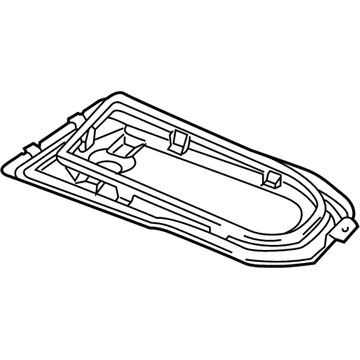 BMW 64-31-8-390-995 Left Microfilter Service Cover