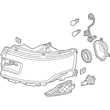 Ford DA8Z-13008-C Composite Assembly