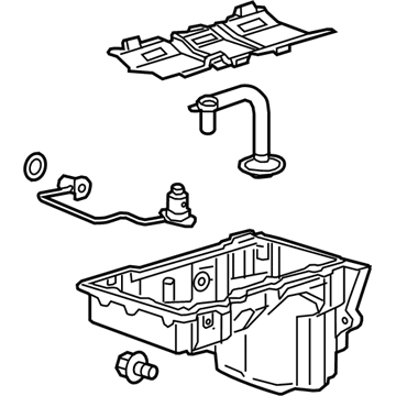 GM 12667040 Oil Pan